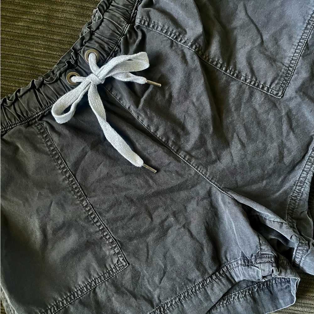 Aerie Dark Grey Khaki Shorts